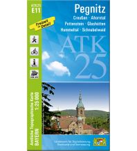 Hiking Maps Bavaria Bayerische ATK25-E11, Pegnitz 1:25.000 LDBV