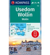 Hiking Maps Poland Kompass-Karte 738, Usedom, Wollin/Wolin 1:50.000 Kompass-Karten GmbH