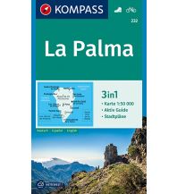 Hiking Maps Spain Kompass-Karte 232, La Palma 1:50.000 Kompass-Karten GmbH