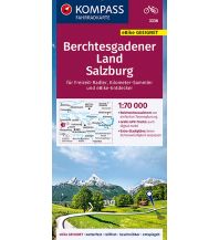 Radkarten Kompass-Fahrradkarte 3336, Berchtesgadener Land, Salzburg 1:70.000 Kompass-Karten GmbH