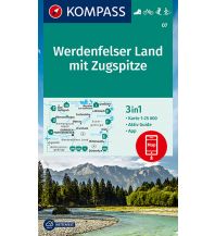 Kompass-Karte 07, Werdenfelser Land mit Zugspitze 1:25.000 Kompass-Karten GmbH