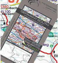 Flugkarten VFR Luftfahrtkarte 2024 - Deutschland Süd 1:500.000 Rogers Data