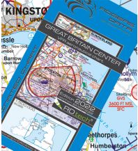 Aviation Charts VFR Luftfahrtkarte 2023 - Great Britain Center 1:500.000 Rogers Data