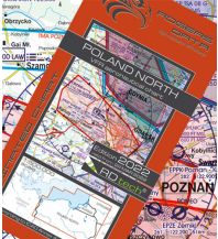 Flugkarten VFR Luftfahrtkarte 2024 - Poland North 1:500.000 Rogers Data