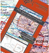 Aviation Charts VFR Luftfahrtkarte 2024 - Poland South East 1:500.000 Rogers Data