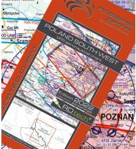 Flugkarten VFR Luftfahrtkarte 2024 - Poland South West 1:500.000 Rogers Data