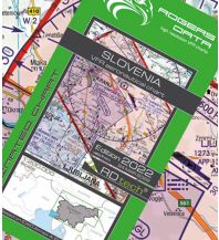 Flugkarten VFR Luftfahrtkarte 2024 - Slowenien 1:200.000 Rogers Data