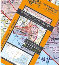 Aviation Charts VFR Luftfahrtkarte 2024 - Spain South East 1:500.000 Rogers Data