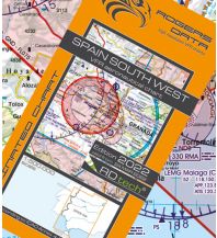 Aviation Charts VFR Luftfahrtkarte 2024 - Spain South West 1:500.000 Rogers Data