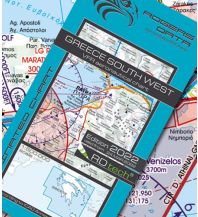 Aviation Charts VFR Luftfahrtkarte 2024 - Greece South West 1:500.000 Rogers Data