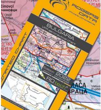 Aviation Charts VFR Luftfahrtkarte 2024 - Bulgaria 1:500.000 Rogers Data