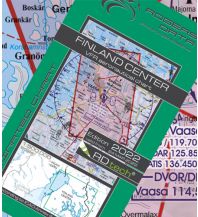 Aviation Charts VFR Luftfahrtkarte 2023 - Finnland Center 1:500.000 Rogers Data