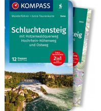 KOMPASS Wanderführer Schluchtensteig, mit Hotzenwaldquerweg, Hochrhein Kompass-Karten GmbH