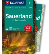 Hiking Guides KOMPASS Wanderführer Sauerland mit Rothaarsteig, 50 Touren Kompass-Karten GmbH