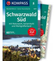 Hiking Guides KOMPASS Wanderführer Schwarzwald Süd mit Naturpark, Kaiserstuhl und Markgräflerland Kompass-Karten GmbH