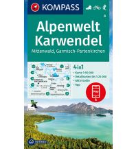 Hiking Maps Austria KOMPASS Wanderkarte Alpenwelt Karwendel Mittenwald, Garmisch-Partenkirchen Kompass-Karten GmbH