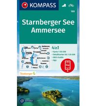 Hiking Maps Bavaria KOMPASS Wanderkarte Starnberger See, Ammersee Kompass-Karten GmbH