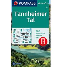 Hiking Maps Austria KOMPASS Wanderkarte Tannheimer Tal Kompass-Karten GmbH