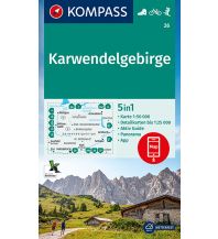 Wanderkarten Tirol Kompass-Karte 26, Karwendelgebirge 1:50.000 Kompass-Karten GmbH