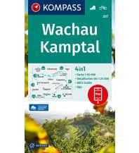 Hiking Maps Lower Austria KOMPASS Wanderkarte Wachau, Kamptal Kompass-Karten GmbH