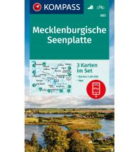 Hiking Maps Germany KOMPASS Wanderkarte Mecklenburgische Seenplatte Kompass-Karten GmbH