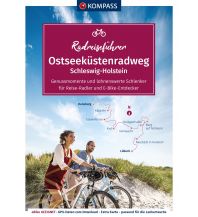 Cycling Guides KOMPASS RadReiseFührer Ostseeküstenradweg von Flensburg bis Lübeck Kompass-Karten GmbH