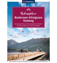 Cycling Guides KOMPASS RadReiseFührer Bodensee-Königssee Radweg Kompass-Karten GmbH