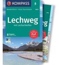 Weitwandern Kompass-Wanderführer 5629, Lechweg mit Lechschleifen Kompass-Karten GmbH