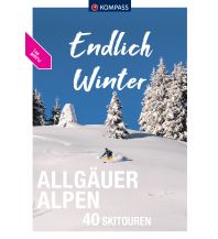 Skitourenführer Deutschland Kompass Endlich Winter Allgäuer Alpen Kompass-Karten GmbH