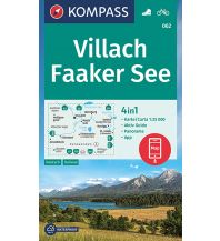 Hiking Maps Carinthia KOMPASS Wanderkarte 062 Villach, Faaker See 1:25000 Kompass-Karten GmbH