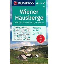 Hiking Maps Lower Austria Kompass-Kartenset 210, Wiener Hausberge, Pielachtal, Traisental 1:50.000 Kompass-Karten GmbH