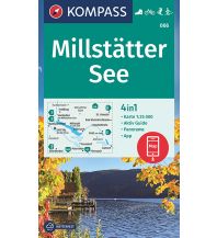 Hiking Maps Carinthia KOMPASS Wanderkarte 066 Millstätter See 1:25000 Kompass-Karten GmbH