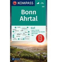 Wanderkarten Deutschland Kompass-Karte 820, Bonn, Ahrtal 1:50.000 Kompass-Karten GmbH