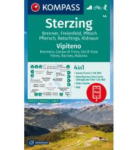 Wanderkarten Tirol Kompass-Karte 44, Sterzing/Vipiteno 1:50.000 Kompass-Karten GmbH
