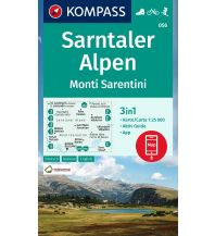Wanderkarten Italien Kompass-Karte 056, Sarntaler Alpen/Monti Sarentini 1:25.000 Kompass-Karten GmbH