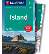 Wanderkarten Europa KOMPASS Wanderführer 5992 Island, 70 Touren Kompass-Karten GmbH