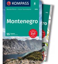 Hiking Guides KOMPASS Wanderführer 5976 Montenegro, 55 Touren Kompass-Karten GmbH