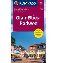 Radsport KOMPASS Fahrrad-Tourenkarte, Glan-Blies-Radweg, 1:50 000 Kompass-Karten GmbH