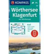 Wanderkarten Kärnten Kompass-Karte 061, Wörthersee, Klagenfurt 1:25.000 Kompass-Karten GmbH