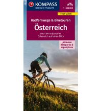 Radkarten KOMPASS Radfernwege & Biketouren 2563 Österreich Kompass-Karten GmbH