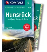 Hiking Guides KOMPASS Wanderführer 5219 Hunsrück mit Saar-Hunsrück-Steig, 50 Touren Kompass-Karten GmbH