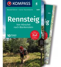 Hiking Guides KOMPASS Wanderführer 5259 Rennsteig, 10 Etappen Kompass-Karten GmbH