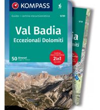 Wanderführer KOMPASS guida escursionistica 5739 Val Badia, Eccezionali Dolomiti Kompass-Karten GmbH
