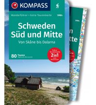 Wanderführer KOMPASS Wanderführer 5984 Schweden Süd und Mitte, Von Skåne bis Dalarna, 80 Touren Kompass-Karten GmbH