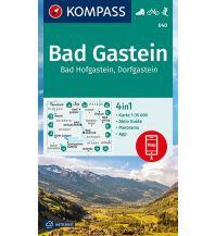 Wanderkarten Salzburg KOMPASS Wanderkarte 040 Bad Gastein, Bad Hofgastein, Dorfgastein 1:35000 Kompass-Karten GmbH