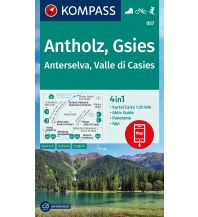 Hiking Maps South Tyrol + Dolomites KOMPASS Wanderkarte 057 Antholz, Gsies, Anterselva, Valle di Casies 1:25000 Kompass-Karten GmbH