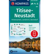 Wanderkarten Deutschland KOMPASS Wanderkarte 893 Titisee-Neustadt 1:25000 Kompass-Karten GmbH