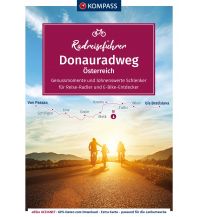 Cycling Guides KOMPASS RadReiseFührer Donauradweg Österreich Kompass-Karten GmbH