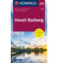 Cycling Guides Fahrrad-Tourenkarte Havel-Radweg Kompass-Karten GmbH