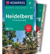 Wanderführer KOMPASS Wanderführer Heidelberg mit Neckarsteig, 35 Touren Kompass-Karten GmbH